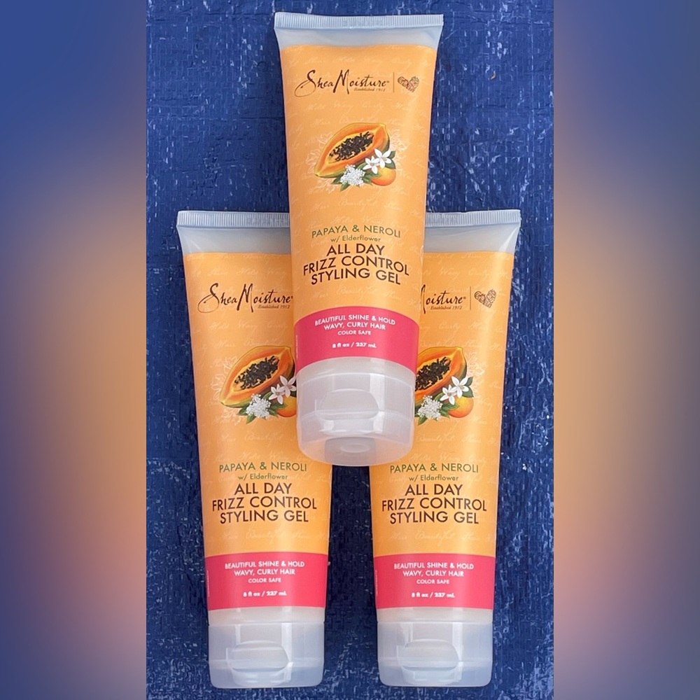 SheaMoisture Frizz Control Styling Gel Set (Pack of 3)